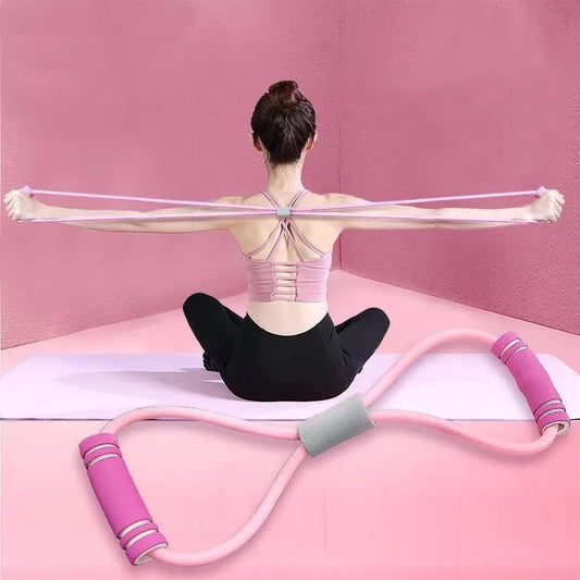 Home Yoga Fitness Accessories Rubber Pull Rope