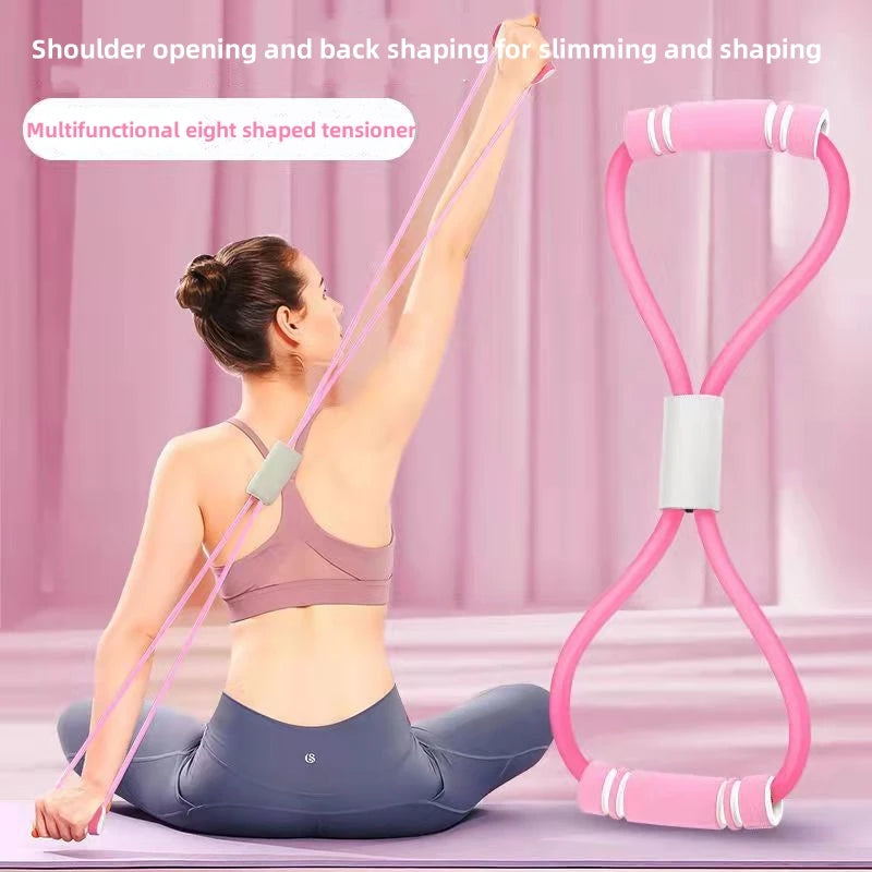 Home Yoga Fitness Accessories Rubber Pull Rope