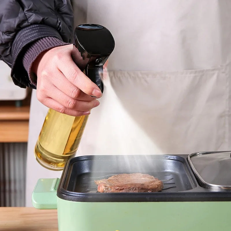 Oil Spray Bottle Kitchen BBQ Cooking Olive Oil Dispenser Camping