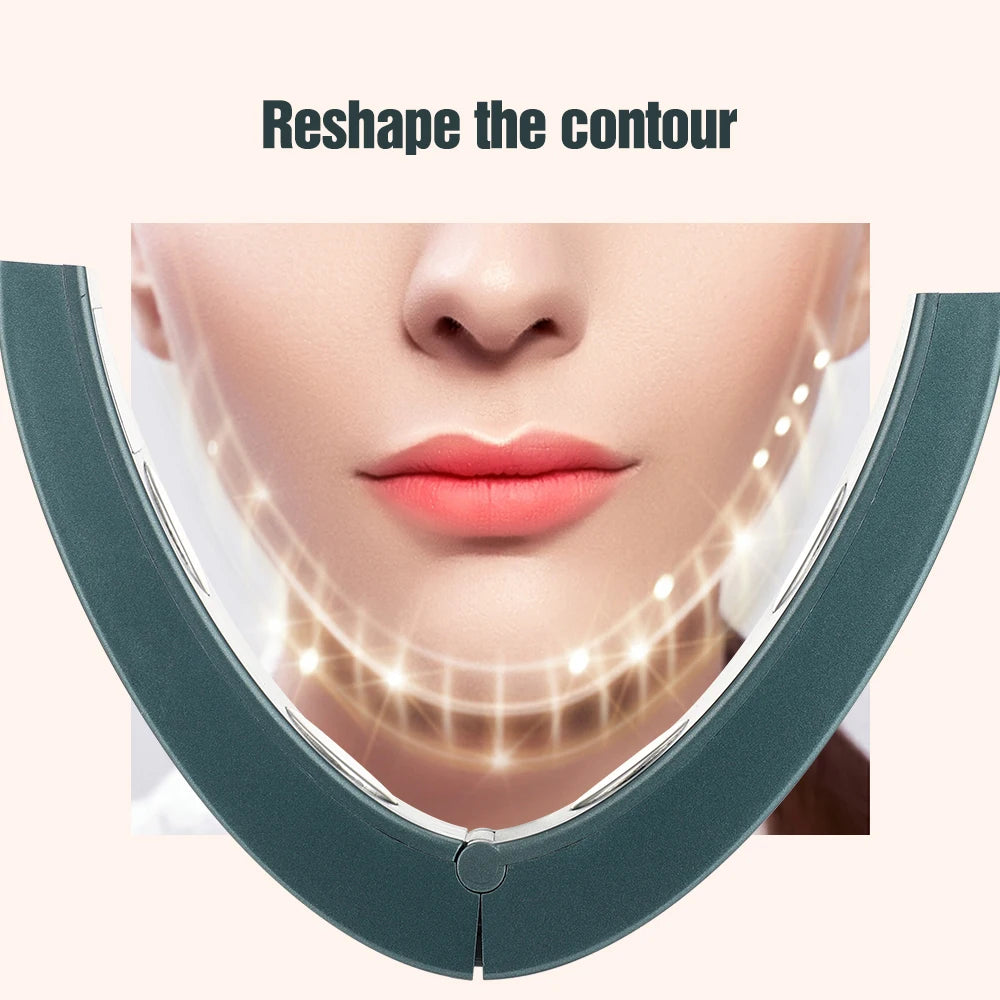 Electric V-face Face Lift Device 6Mode Heated Skin