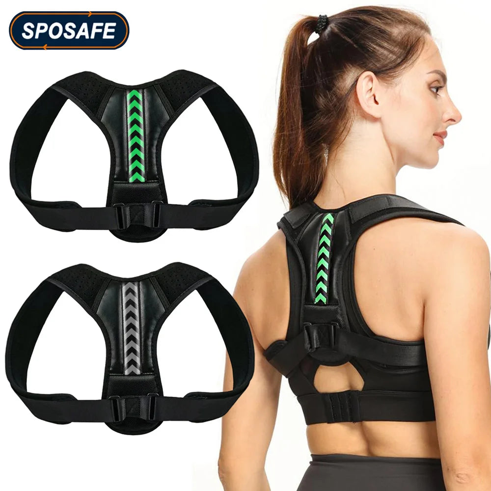 Adjustable Back Shoulder Posture Corrector Belt Clavicle Spine