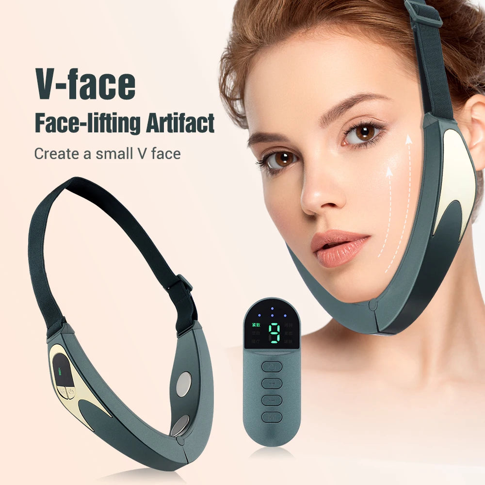 Electric V-face Face Lift Device 6Mode Heated Skin