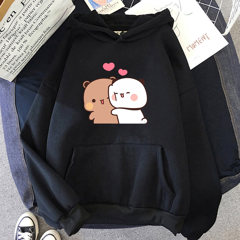 Cartoon Panda Bear Bubu and Dudu Hoodie