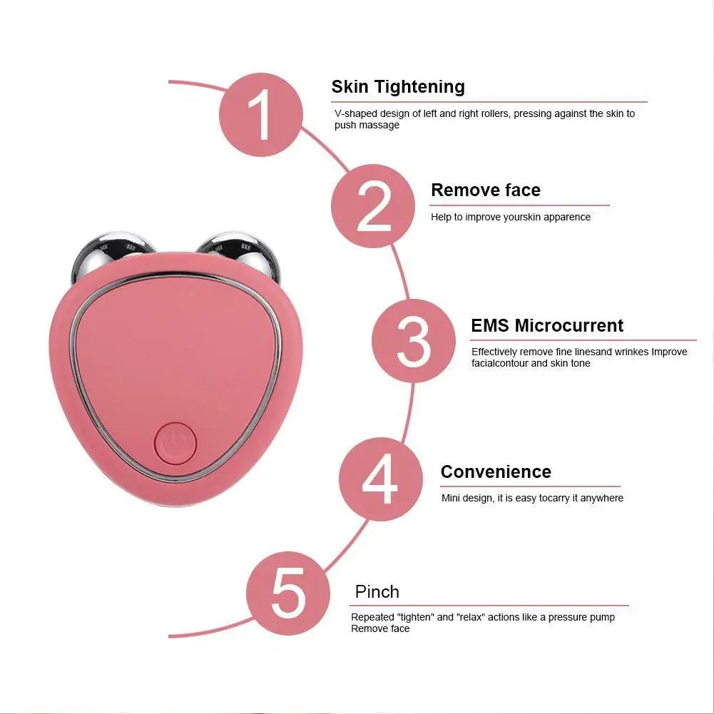 EMS Face Lifting Machine Facial Massager Anti Wrinkle