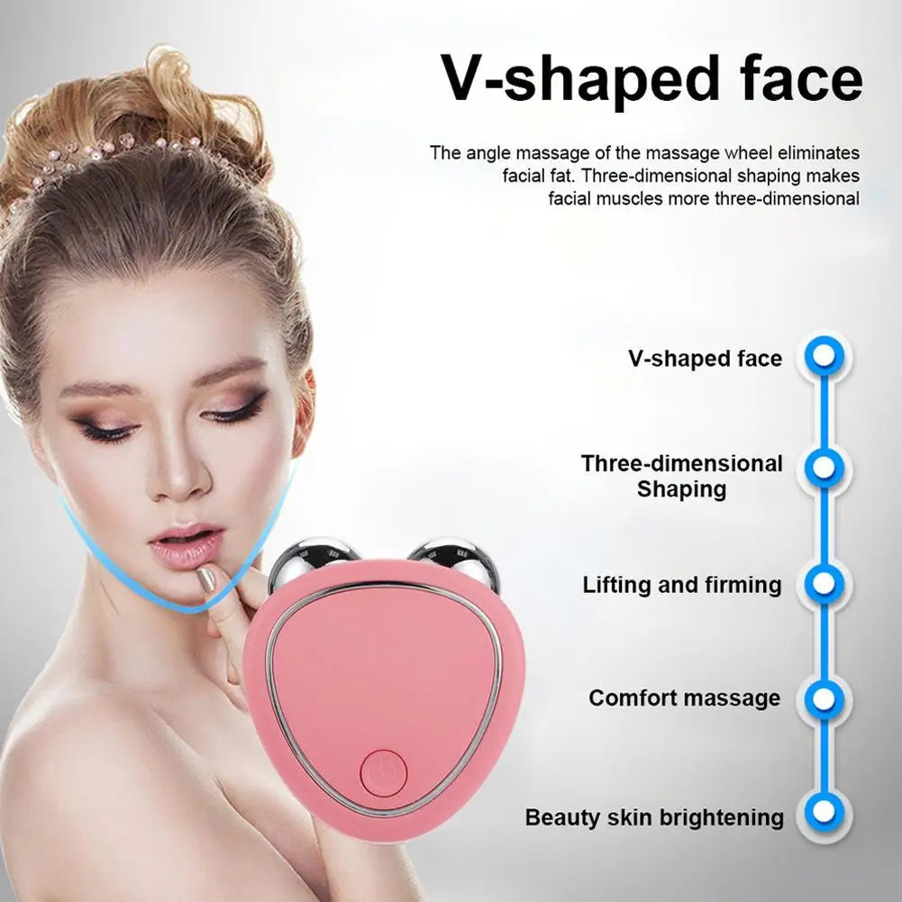 EMS Face Lifting Machine Facial Massager Anti Wrinkle