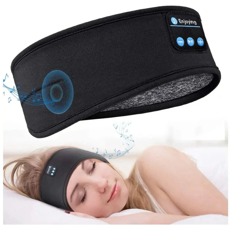 Bluetooth Sleeping Headphones Sports Headband Thin Soft