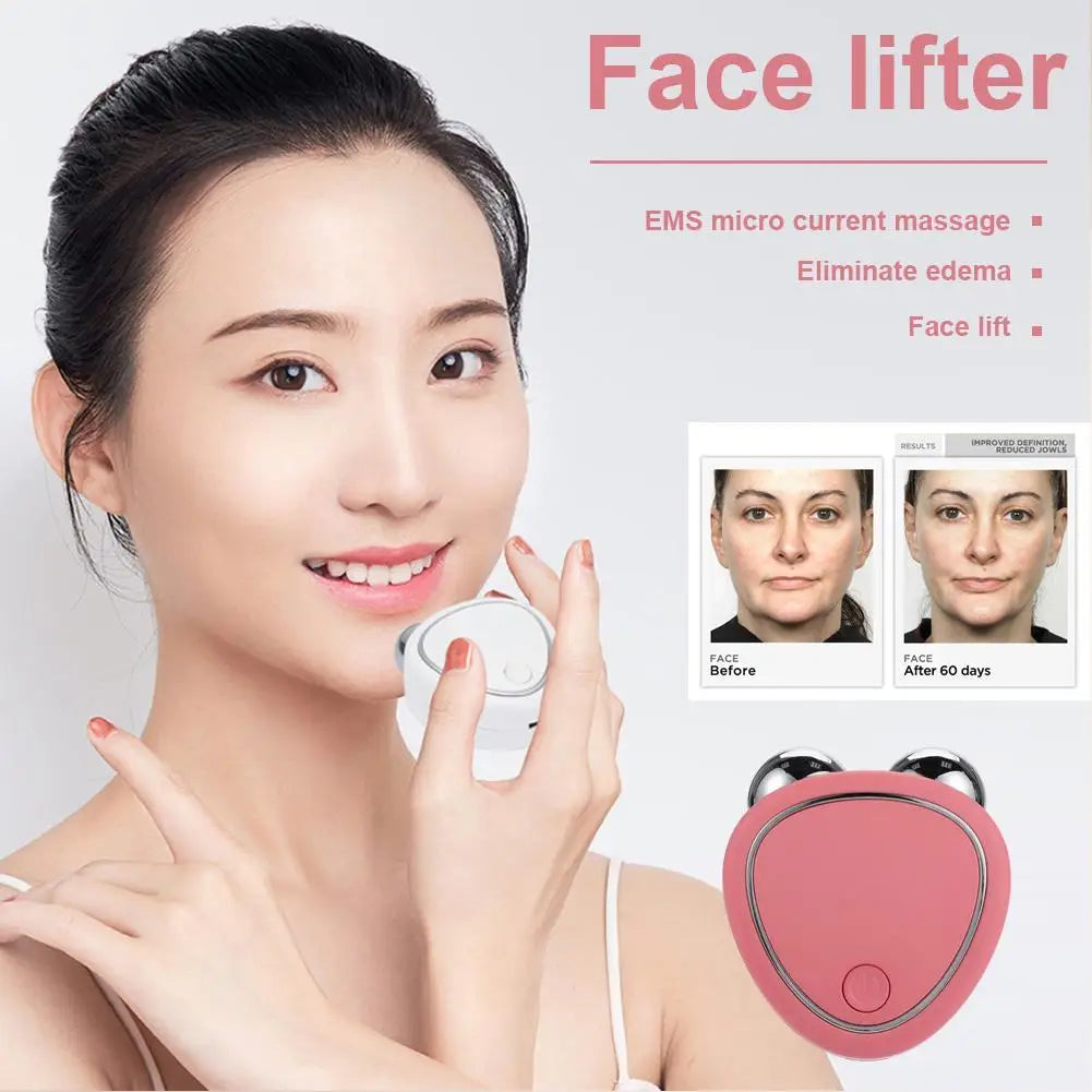 EMS Face Lifting Machine Facial Massager Anti Wrinkle