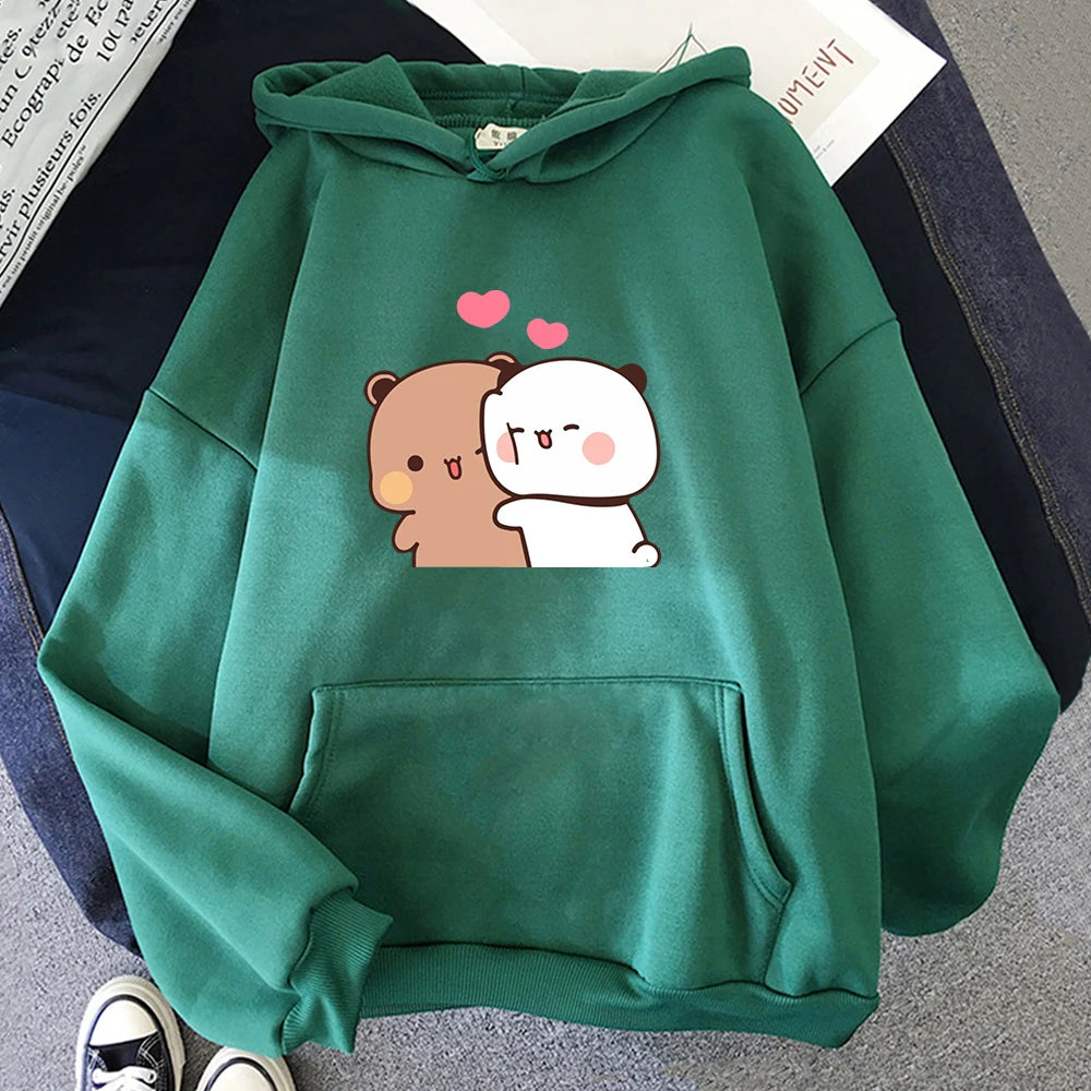 Cartoon Panda Bear Bubu and Dudu Hoodie